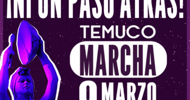 Mujeres y disidencias autoconvocadas convocan a gran marcha en Temuco por el Día Internacional de las Mujeres Trabajadoras