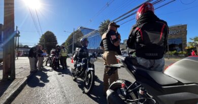 Fiscalización a Delivery en Temuco deja infracciones y motocicletas fuera de circulación