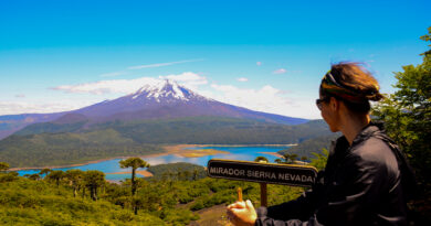 Ruta Lagos y Volcanes: El espectáculo de la naturaleza, el otoño más impactante está en el sur de Chile