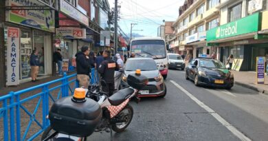 Patrullaje municipal permite detención de hermanos que agredieron a conductor de micro en pleno centro de Temuco