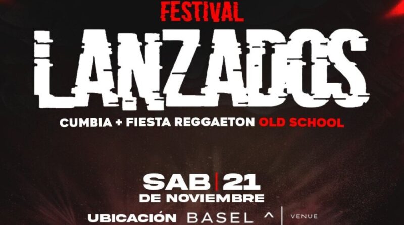 Lanzados debuta en la escena de eventos masivos con su primer festival de Cumbia y Reggaetón “Old School”