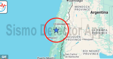 Movimiento sísmico se percibe en la zona centro-sur del país