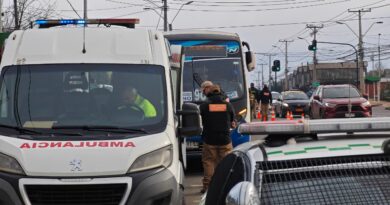 Conductor de micro es sorprendido bajo los efectos de la cocaína en fiscalización vehicular encabezada por la Municipalidad de Temuco