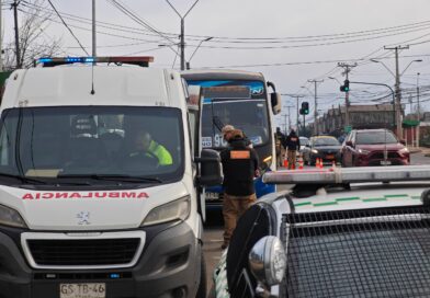 Conductor de micro es sorprendido bajo los efectos de la cocaína en fiscalización vehicular encabezada por la Municipalidad de Temuco