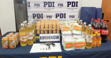 PDI recupera especies sustraídas de kiosco y bodega municipal en Lautaro