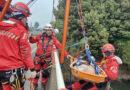 Bomberos de Temuco realizó ejercicio de rescate vehicular en el río Quepe con tres especialidades coordinadas