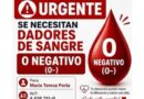 🚨 URGENTE | Se necesitan donantes de sangre O Negativo (O-) 🩸