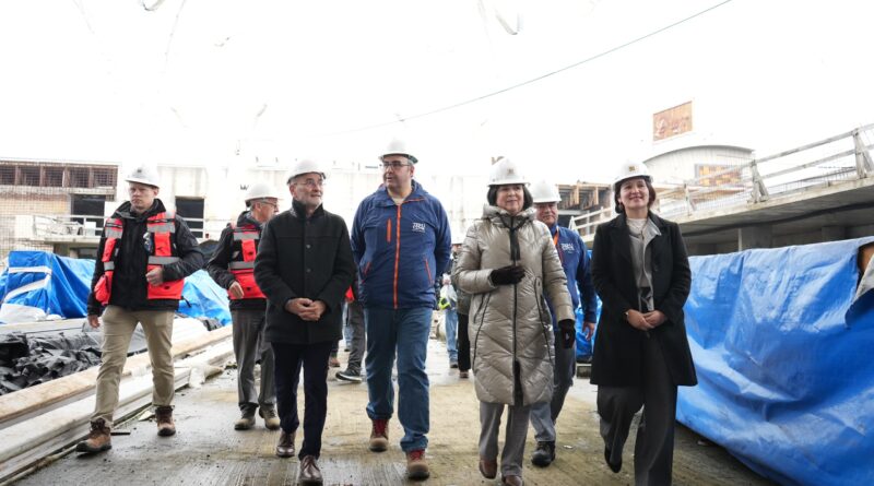 Mercado Municipal de Temuco inicia su reconstrucción con entrega de terreno y reinicio oficial de las obras