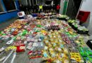 Decomisan 1,5 toneladas de alimentos asiáticos tras alerta de cámaras municipales