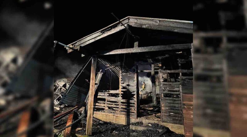 Incendio en hogar de adultos mayores de Comuy deja 16 personas fallecidas