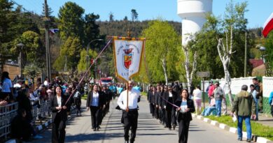 Con desfiles masivos en todas sus localidades, Lumaco dio inicio a Fiestas Patrias