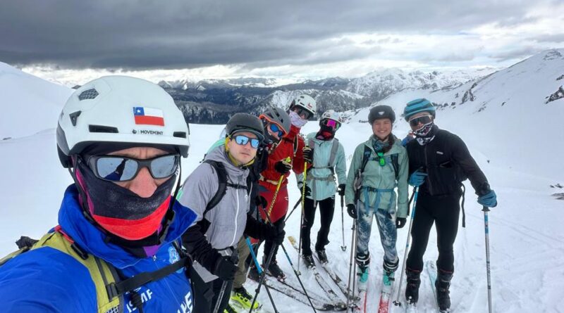 Melipeuco fue escenario de una exigente competencia de esquí de montaña
