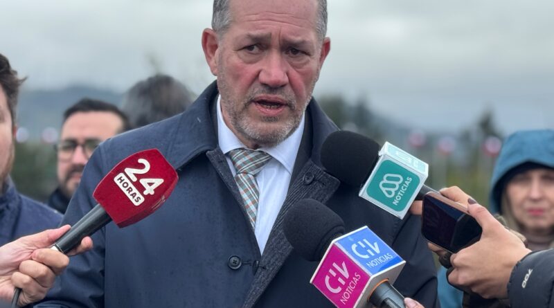 Delegado Ljubetic se trasladó a Lautaro tras colapso de puente Alessandri y coordina medidas para el transporte de carga