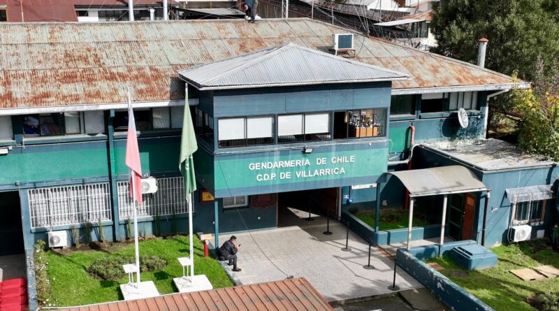 Frustran intento de fuga en el CDP de Villarrica tras disparo de advertencia