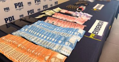 PDI desarticula grupo dedicado al tráfico de cocaína en Temuco: incautan más de 7 mil dosis